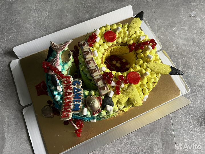 Торт цифра на заказ