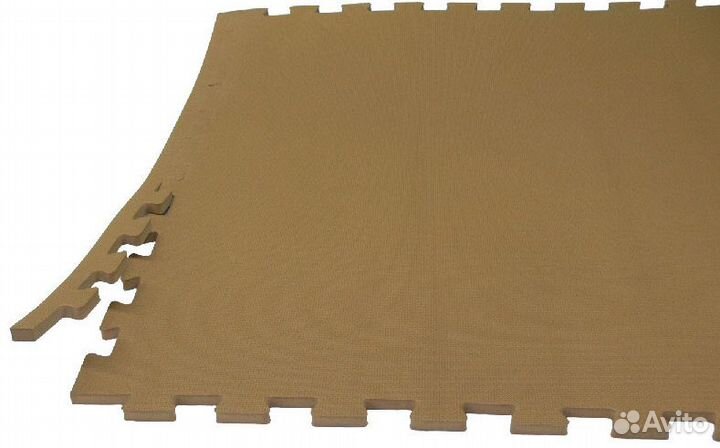 Модульное покрытие для тренажерного зала с двумя к