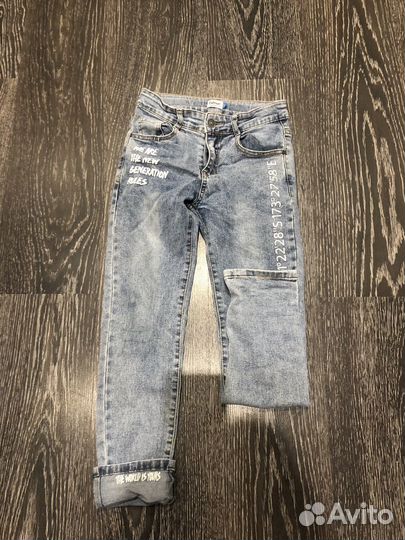 Джинсы 128