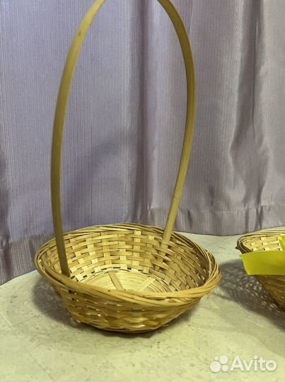 Плетеные корзинки