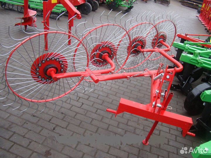 Грабли, ворошилки, валкователи Кормилец ГВК-4, 2023