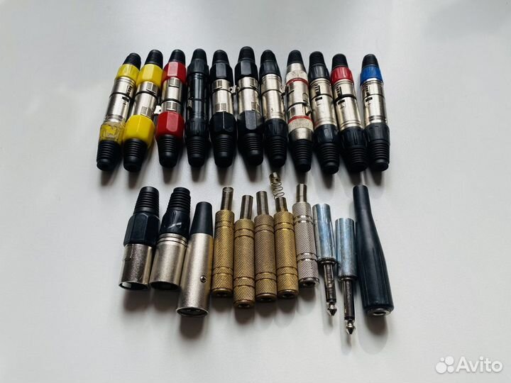 Разъёмы, переходники и кабели jack-jack