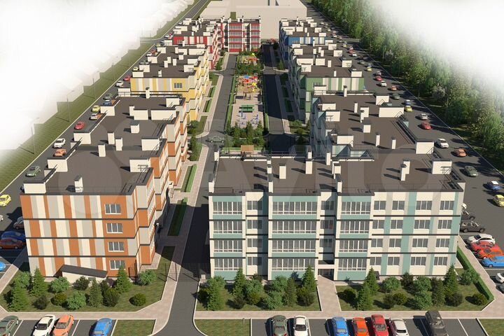 2-к. квартира, 75,8 м², 2/4 эт.