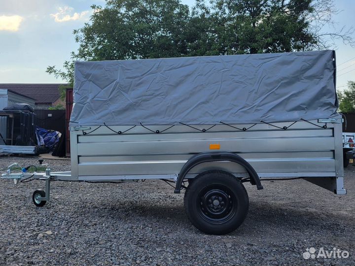Легковой прицеп 2.5 м на 1.3 м тент 110 см