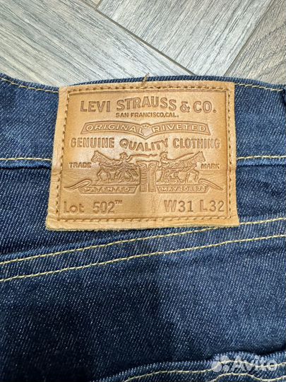 Джинсы levis straus 502