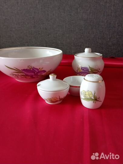 Фарфоровая супница СССР