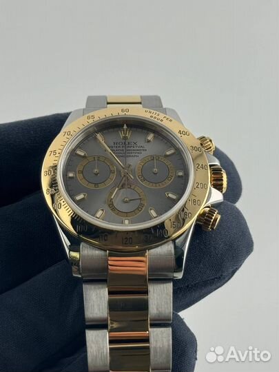 Rolex daytona cosmograph 40MM steel AND yellow gol