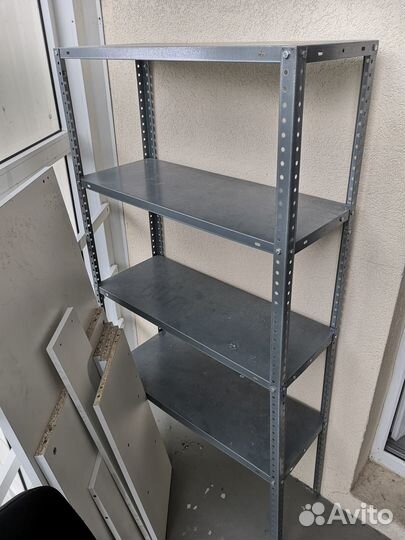 Стеллаж разборный металлический 145см