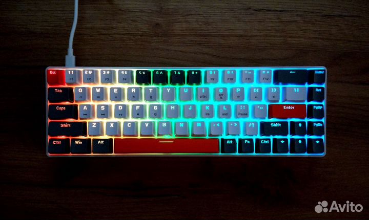 Новая игровая механическая клавиатура T8 Ziyoulan