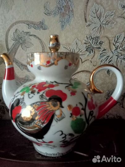 Чайник заварочный фарфоровый СССР