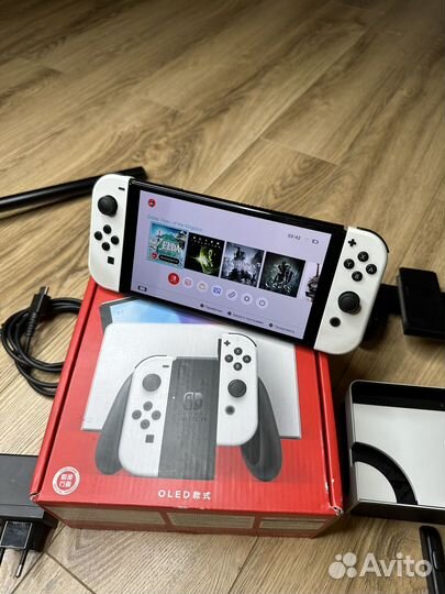 Nintendo switch oled 64gb прошитая
