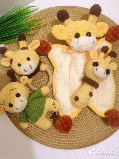 Комфортер, игрушка, вязаные игрушки ручной работы