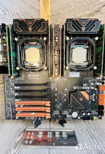 Huananzhi x99 2011v3 2x Xeon 2666v3 128gb DDR4