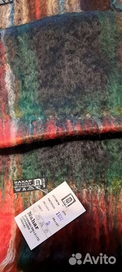 Мужской шарф, мохеровый