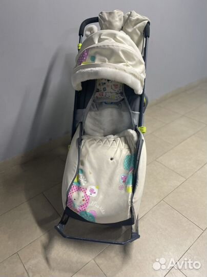 Коляска санки