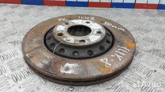 Диск тормозной задний volkswagen phaeton 1 (1UK08L