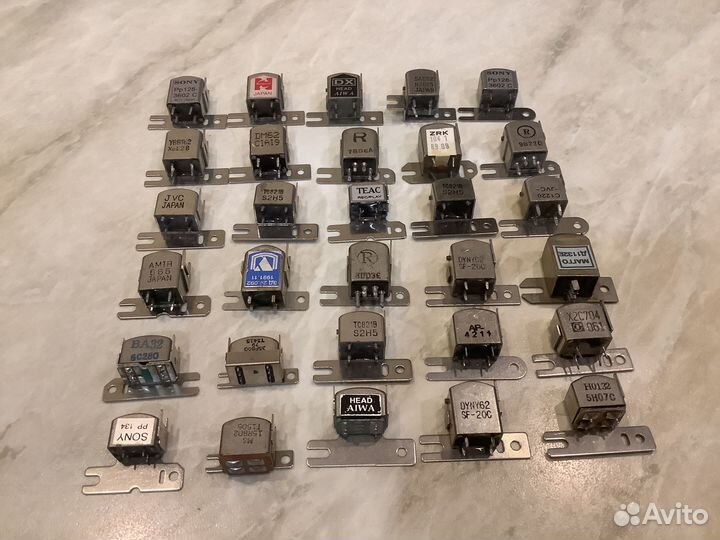 Головки от магнитофонов, разные-0;1;2 кл. Нов. Имп