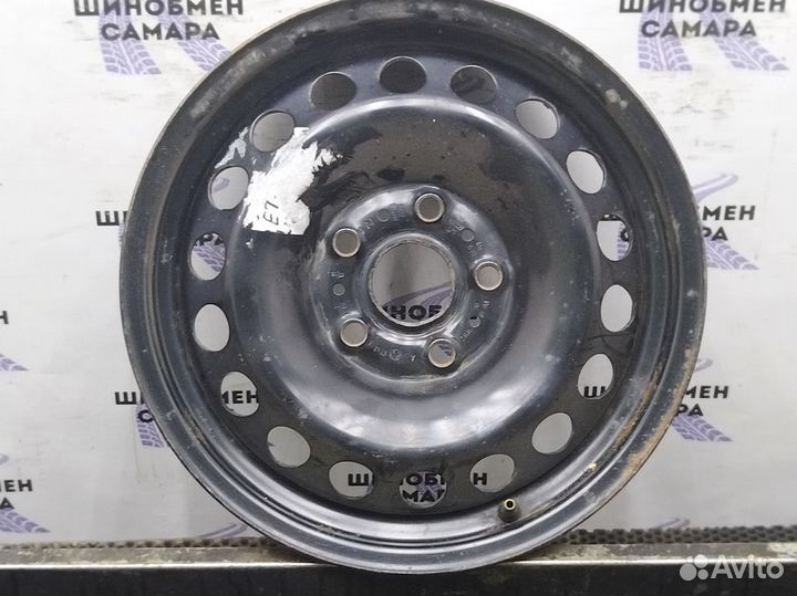 Штампованные диски R15 5x112 ст57.1 6j ET43