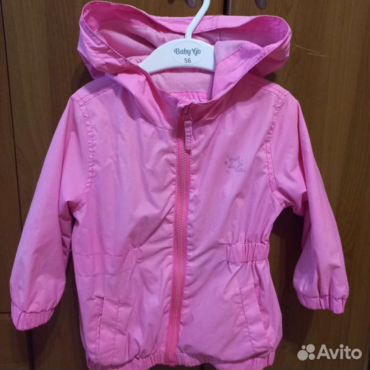 Ветровка для девочки 86 размер