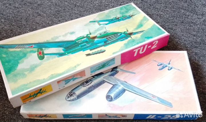 Сборные модели самолётов Plasticart (гдр-СССР)