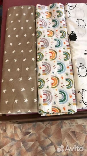 Отрез ткани бязь