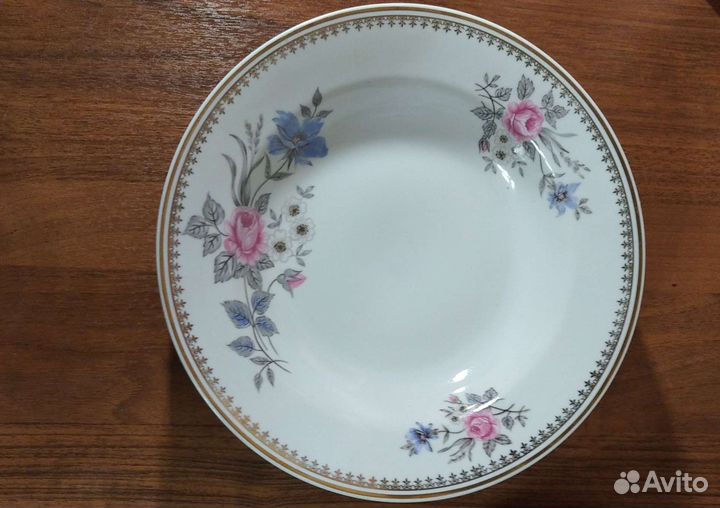 Сервиз столовый Цветы Польша на 6 персон