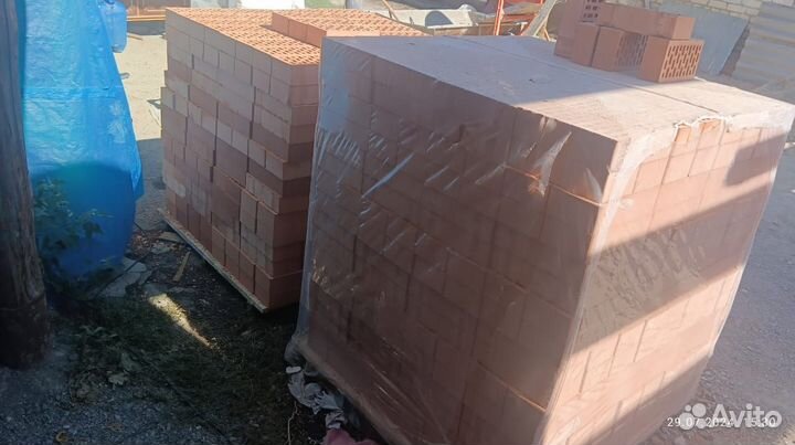 Кирпич красный облицовочный одинарный