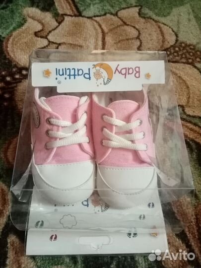 Пинетки для девочки нарядные