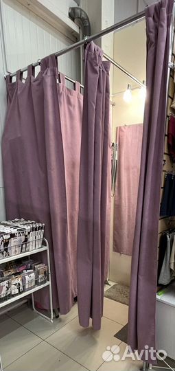 Шторы в примерочную