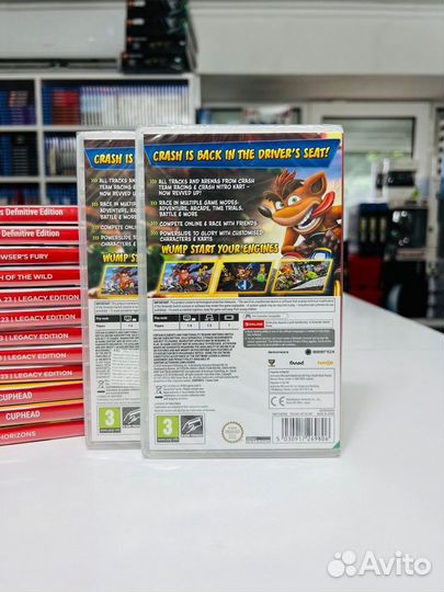 Nintendo Switch Crash Team Racing Nitro Fueled