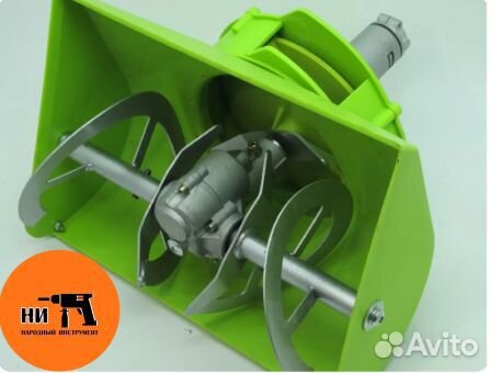 Снегоуборочная насадка на мотокосу, триммер