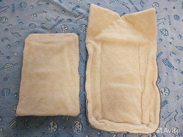 Конверт зимний/ на выписку/ в коляску