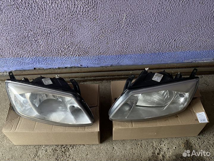 Передние фары лада гранта