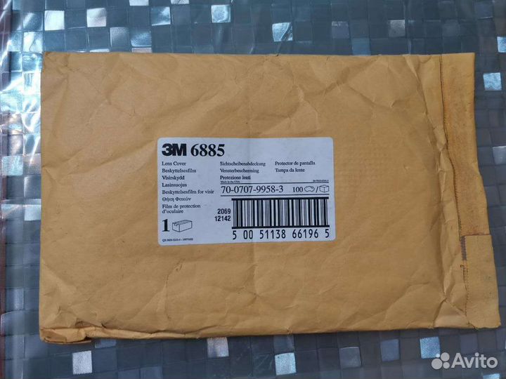 Сменная Пленка для Полных Масок 3М 6000