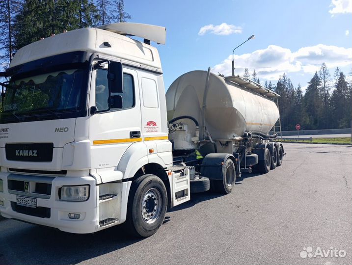 КамАЗ 5490 NEO с полуприцепом, 2020