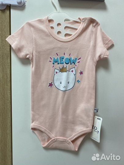 Боди на девочку 80 размер