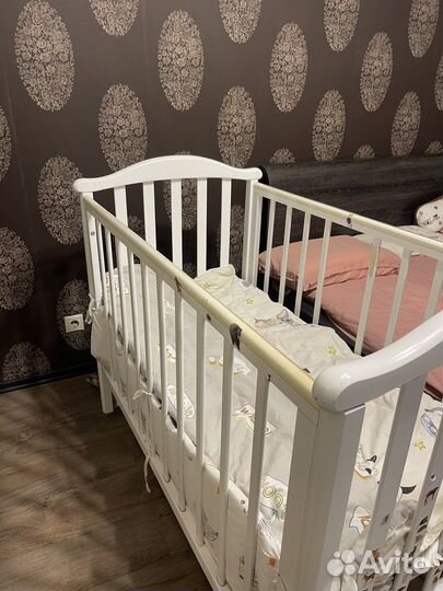 Кровать детская для новорожденных Лель