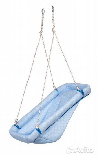 Качели гамак Фея Комфорт голубой