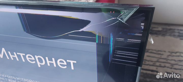 Телевизор tsl 55 дюймов треснутая матрица
