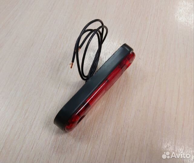 Фонарь габаритный прицепа гф22К LED красный, с про