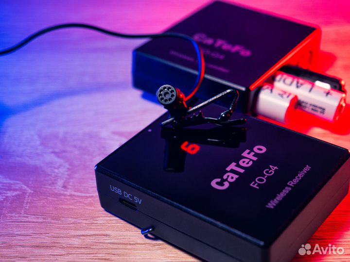 Микрофонная радиосистема CaTeFo FO-G4 (1 TX, увч)