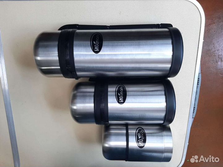 Термосы в ассортименте тм Биосталь