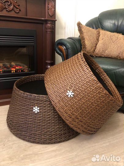 Корзина юбка для ёлки