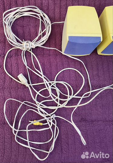 Колонки компьютерные старые