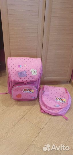 Рюкзак школьный для девочки бу