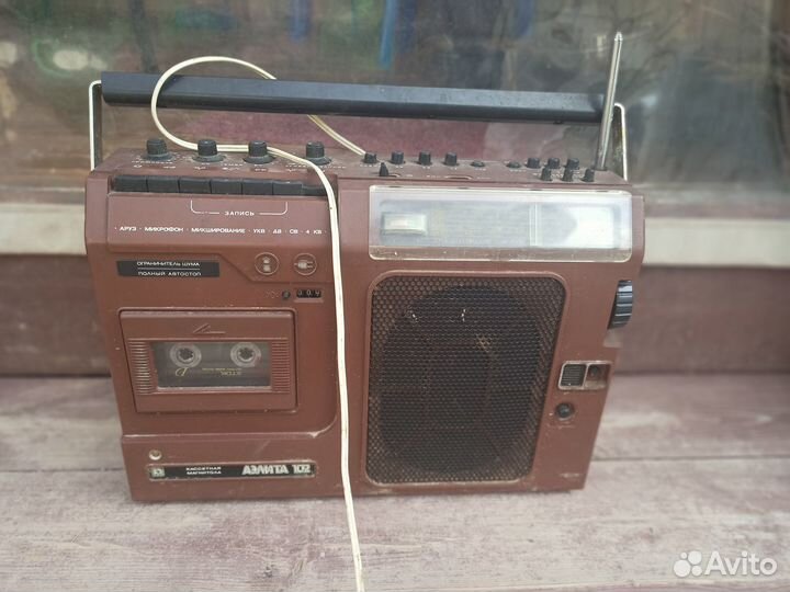 Кассетная магнитола Аэлита 102