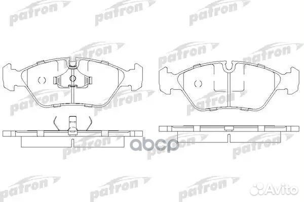 Колодки тормозные дисковые передн BMW: 3 86-92