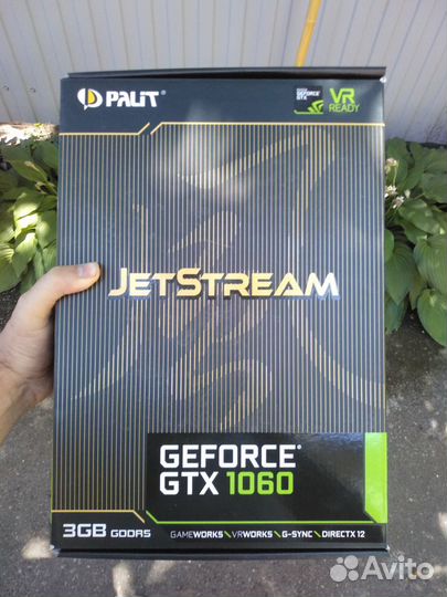 Видеокарта Palit GeForce GTX 1060 JetStream 3GB