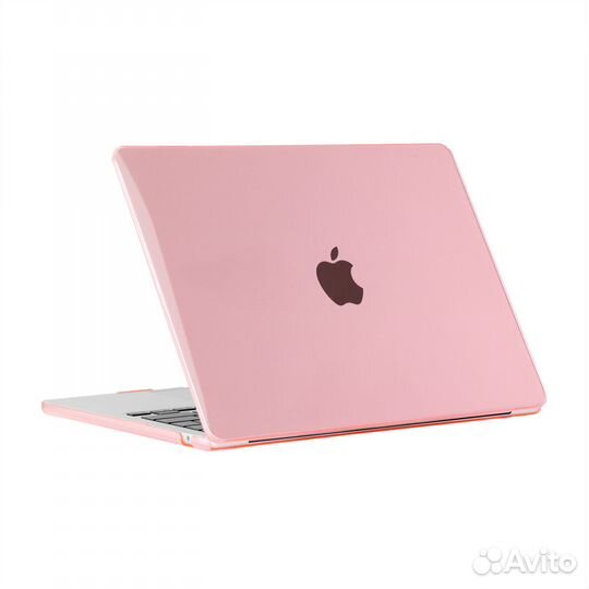 Чехол для MacBook 12 глянец розовый