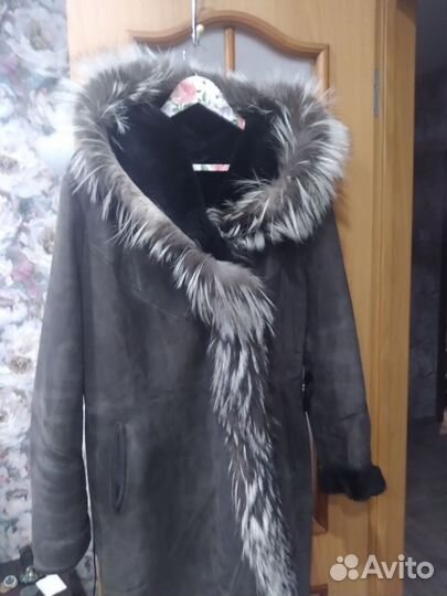 Дубленка женская зимняя